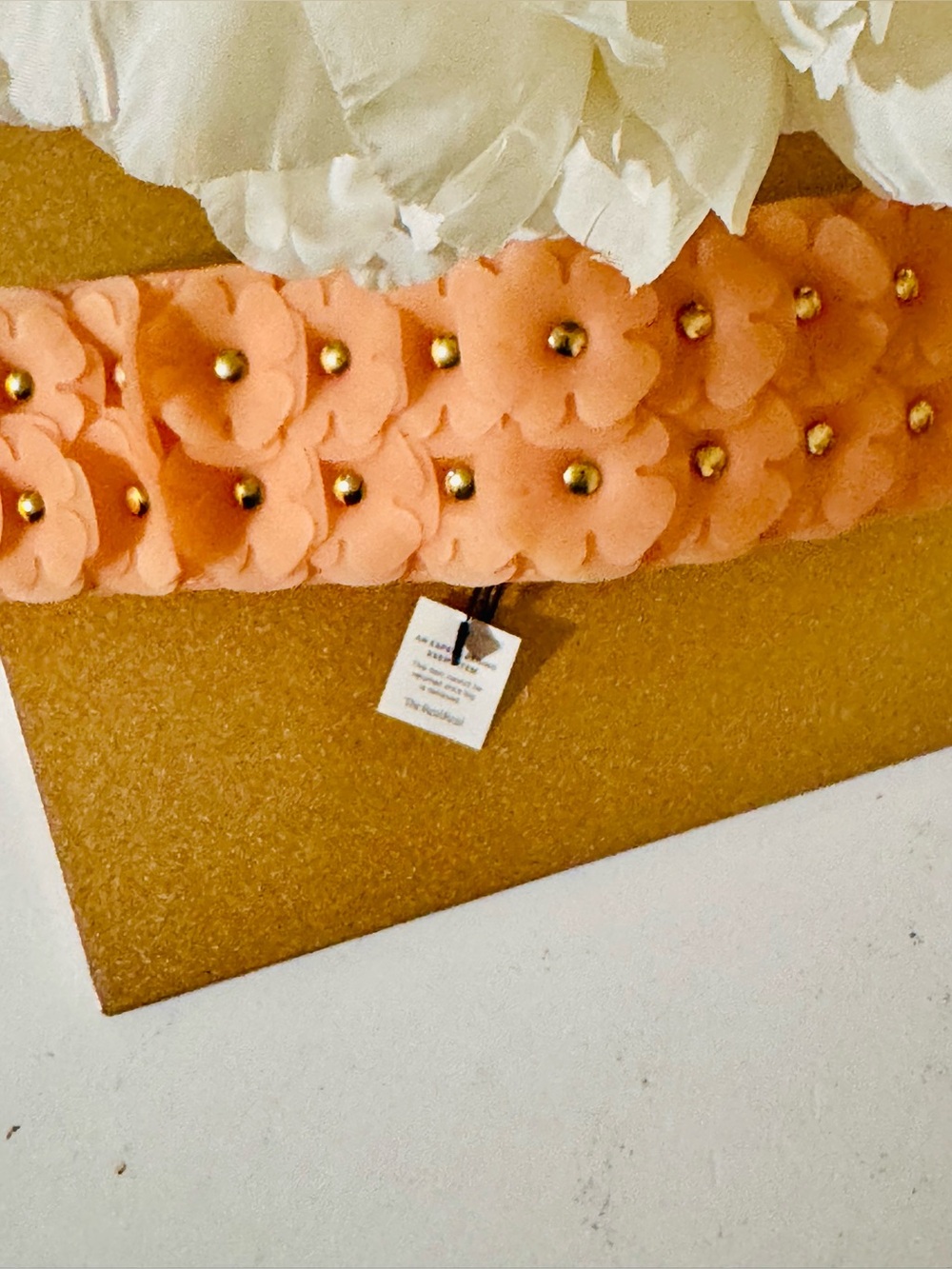 RARE BURBERRY flower petal belt.. - Picture 9 of 9